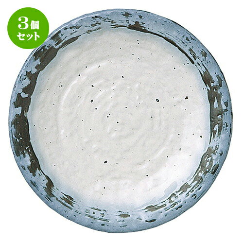 3個セット☆ 小皿 ☆ なごり雪 石目4.5皿 [ D-14.2 H-2cm ] | 中皿 デザート皿 取り皿 人気 おすすめ 食器 業務用 飲食店 カフェ うつわ ホテル 家庭用 器 SNS 内祝い ギフト プレゼント パーティ 引き出物 誕生日 記念日 贈り物 贈答品 SNS