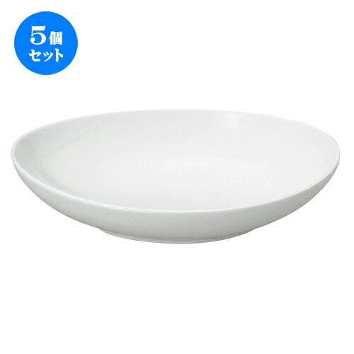 5個セット☆ 楕円皿 ☆ アーバンホワイト 26cmオーバルベーカー [ L-26.8 S-18.7 H-5.5cm ] | 楕円 皿 形プラター 丸 パスタ 人気 おすすめ 食器 洋食器 業務用 飲食店 カフェ うつわ 器 おしゃれ かわいい ギフト プレゼント 引き出物 誕生日 贈り物 贈答品 食器セット