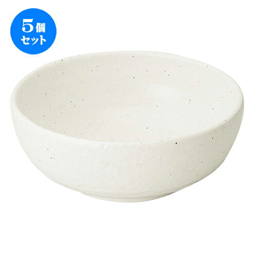 5個セット☆ 中鉢 ☆ 新粉引 石目7.0ボウル [ D-21.8 H-8.4cm C-1,840cc ] | 中鉢 盛鉢 取り鉢 ボウル 中 おすすめ 人気 食器 業務用 飲食店 カフェ うつわ 器 おしゃれ かわいい お洒落 ギフト プレゼント 引き出物 内祝い 結婚祝い 誕生日 贈り物 贈答品 食器セット
