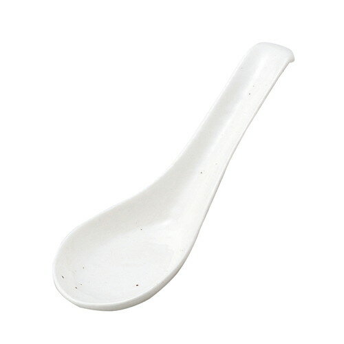 ☆ レンゲ ☆ 新粉引 ストップレンゲ [ L-14 S-4.5 H-3.9cm ] | れんげ 蓮華 スプーン カトラリ 人気 おすすめ 食器 業務用 飲食店 カフェ うつわ 器 おしゃれ かわいい ギフト プレゼント 引き出物 誕生日 贈り物 贈答品