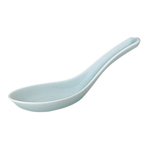 ☆ レンゲ ☆ 青彩 レンゲ [ L-13.8 S-4.6 H-8cm ] | れんげ 蓮華 スプーン カトラリ 人気 おすすめ 食器 業務用 飲食店 カフェ うつわ 器 おしゃれ かわいい ギフト プレゼント 引き出物 誕生日 贈り物 贈答品