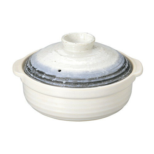 ☆ IH土鍋 ☆ なごり雪 IH対応 石目8号鍋 [ L-29 S-26 H-15.5cm C-2,400cc ] | 土鍋 IH IH対応 鍋パ インスタ あったかい ほかほか 人気 おすすめ 食器 業務用 飲食店 カフェ うつわ 器 おしゃれ かわいい ギフト プレゼント 引き出物 誕生日 贈り物 贈答品