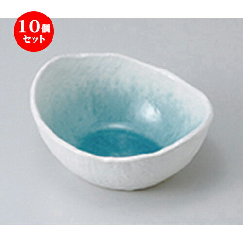 10個セット ☆ 中鉢 ☆ 白流水まゆ型小鉢（中） ［ 15.5 x 13.2 x 6.7cm ］ | 中鉢 盛鉢 取り鉢 ボウル 中 おすすめ 人気 食器 業務用 飲食店 カフェ うつわ 器 おしゃれ かわいい お洒落 ギフト プレゼント 引き出物 内祝い 結婚祝い 誕生日 贈り物 贈答品 食器セット