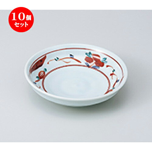 10個セット ☆ 向付 ☆ 手描赤絵5.0向付 ［ 16.3 x 4.2cm ］ | 人気 おすすめ 食器 業務用 飲食店 カフェ うつわ 器 おしゃれ かわいい ギフト プレゼント 引き出物 誕生日 贈り物 贈答品 食器セット