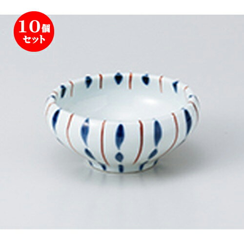 10個セット ☆ 小鉢 ☆ つなぎ十草くくり鉢 ［ 10.3 x 4.5cm ］ | 小鉢 小 小さい 鉢 ボウル 万能 人気 おすすめ 食器 業務用 飲食店 カフェ うつわ 器 おしゃれ かわいい ギフト プレゼント内祝い 結婚祝い 誕生日 贈り物 贈答品 食器セット
