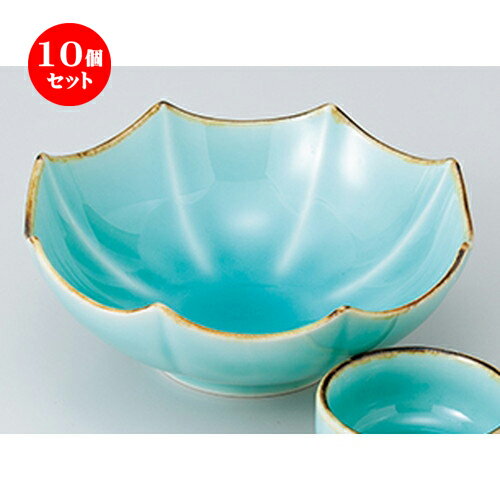 10個セット ☆ 刺身特選 ☆ 渕錆マリンブルー八角中鉢 ［ 15 x 5.2cm ］ | 人気 おすすめ 食器 業務用 飲食店 カフェ うつわ 器 おしゃれ かわいい ギフト プレゼント 引き出物 誕生日 贈り物 贈答品 食器セット
