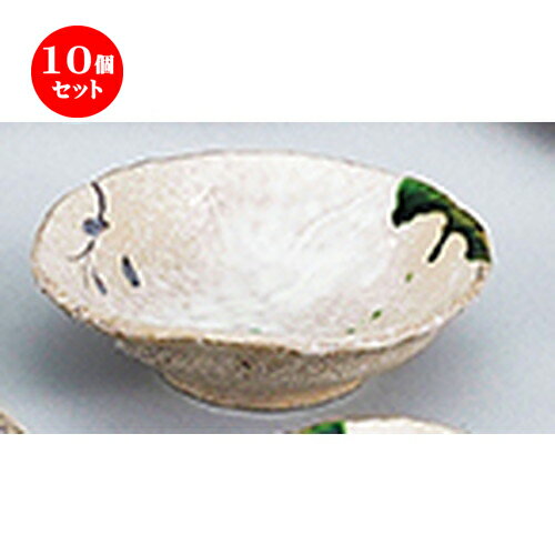 10個セット☆ 和陶オープン ☆ つた織部 5.5刺身鉢 [ 17.5 x 17 x 5.5cm ] | 人気 おすすめ 食器 業務用 飲食店 カフェ うつわ 器 おしゃれ かわいい ギフト プレゼント 引き出物 誕生日 贈り物 贈答品 食器セット