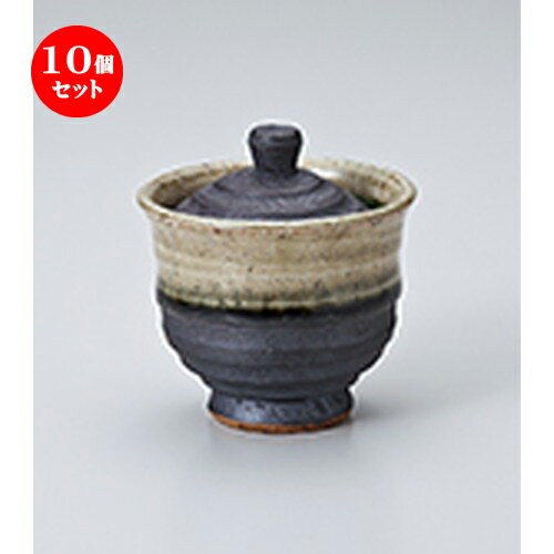楽天せともの本舗10個セット 蒸碗 / 錆小吸碗 [ 7.8 x 8.5cm・100cc ] | 茶碗蒸し ちゃわんむし 蒸し器 寿司屋 碗 むし碗 食器 業務用 飲食店 おしゃれ かわいい ギフト プレゼント 引き出物 誕生日 贈り物 贈答品 食器セット