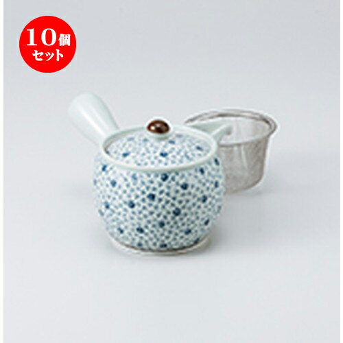 10個セット 急須 / 風たより丸型中急須（Uアミ付）11 x 9cm 400cc ] | ポット 急須 きゅうす 土瓶 お茶 一服 まったり 人気 おすすめ 食器 業務用 飲食店 カフェ うつわ 器 おしゃれ かわいい ギフト プレゼント 引き出物 誕生日 贈り物 贈答品 食器セット