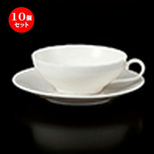10個セット 碗皿 / NB フラワーティーC/S [ 碗 10.5 x 4.1cm 180cc ] | コーヒー カップ ティー 紅茶 喫茶 碗皿 人気 おすすめ 食器 洋食器 業務用 飲食店 カフェ うつわ 器 おしゃれ かわいい ギフト プレゼント 引き出物 誕生日 自宅 イベント パーティー 食器セット