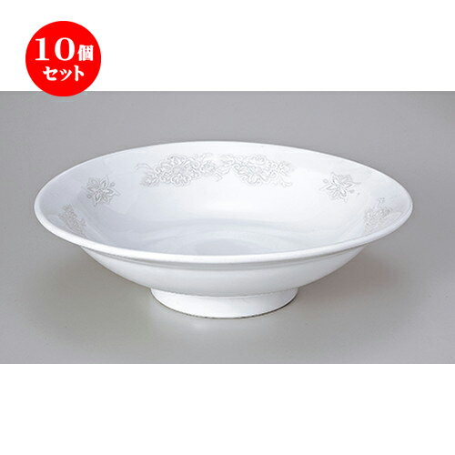楽天せともの本舗10個セット ☆ 中華単品 ☆ スーパーチャイナ華清（絵付）7.0寸丸高台皿 [ 20.8 x 5.7cm ] | チャーハン 餃子 高台皿 炒飯 ラーメン 人気 おすすめ 食器 中華 飯店 中華食器 業務用 飲食店 カフェ うつわ 器 おしゃれ かわいい ギフト プレゼント 誕生日 食器セット
