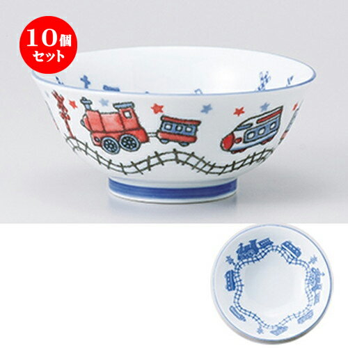 10個セット☆ 中華単品 ☆ 電車 ラーメン [ φ16 x 7cm ・ 650cc ］ | 丼 丼ぶり どんぶり ラーメン チャ..