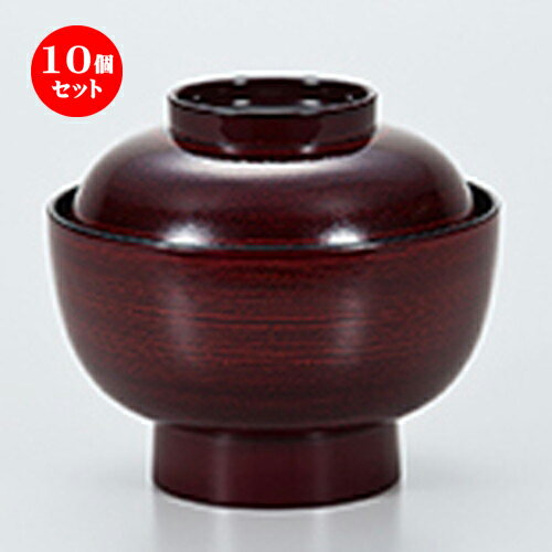 10個セット 4.5 雑煮椀 タメハケメ 内黒 ［ φ128 x h 83mm ］ | 小吹椀 汁椀 お椀 煮物碗 吸物椀 プレゼント ギフト 結婚祝い 引き出物 内祝い 開店祝い 退職祝い せともの 瀬戸物 贈答品 贈り物 人気 通販 おしゃれ かわいい 業務用 飲食店