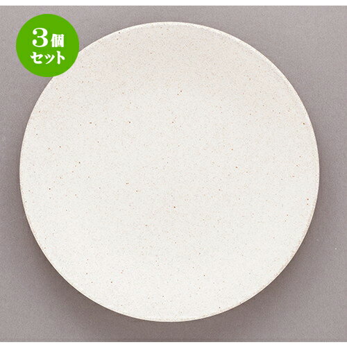 楽天せともの本舗3個セット☆ モダンスタイル ☆ 絹衣27cmディナー [ 27 x 2.7cm ] | 大皿 プレート パーティ 人気 おすすめ 食器 洋食器 業務用 飲食店 カフェ うつわ 器 おしゃれ かわいい ギフト プレゼント 引き出物 誕生日 贈り物 贈答品 自宅用 大きい 食器セット