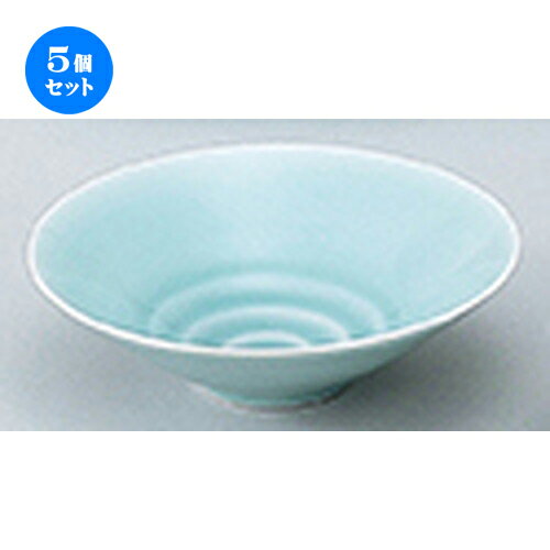 5個セット☆ 和陶オープン ☆ 青白磁 5.0フルーツ [ 15.6 x 4.2cm ] | 中皿 デザート皿 取り皿 人気 おすすめ 食器 業務用 飲食店 カフェ うつわ ホテル 家庭用 器 SNS 内祝い ギフト プレゼント パーティ 引き出物 誕生日 記念日 贈り物 贈答品 SNS 食器セット