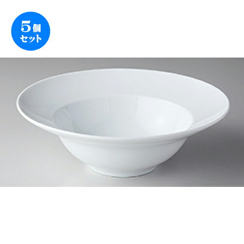 5個セット 洋陶オープン / シェフズスタイル（白磁） 9吋深型パスタ [ 22.2 x 7.5cm 内径14.5cm ] | パスタ カレー メイン 麺皿 スパゲティ 人気 おすすめ 食器 洋食器 業務用 飲食店 カフェ ギフト プレゼント 引き出物 誕生日 贈答品 イベント 食器セット