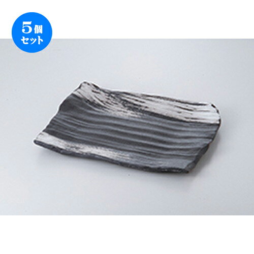 5個セット☆ 盛込皿 ☆ 白刷毛目10.0長角盛皿 [ 32 x 23 x 3cm ］ | 盛皿 和食 取り皿 居酒屋 人気 おすすめ 食器 業務用 ファミリー 飲食店 カフェ うつわ ホテル 家庭用 器 おしゃれ SNS 内祝い ギフト プレゼント パーティ 引き出物 誕生日 記念日 SNS 食器セット