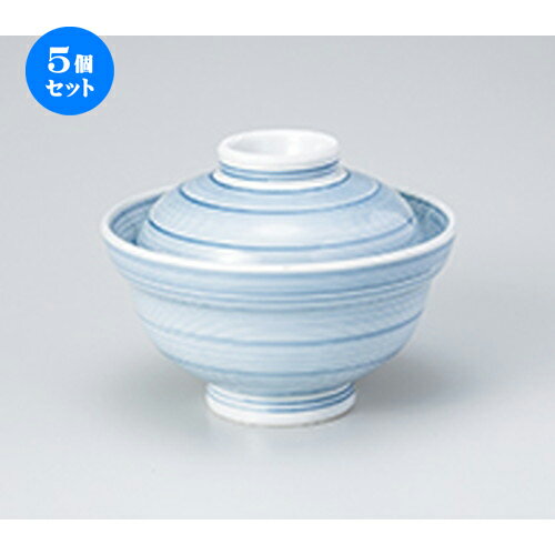 5個セット 蓋丼 / 千段駒筋5.0蓋丼 [ 15.7 x 12cm ] | 丼ぶり 丼 どんぶり 食器 業務用 飲食店 カフェ うつわ 器 おしゃれ かわいい お洒落 可愛い ギフト プレゼント 引き出物 内祝い 結婚祝い 誕生日 贈り物 贈答品 おすすめ 人気 食器セット