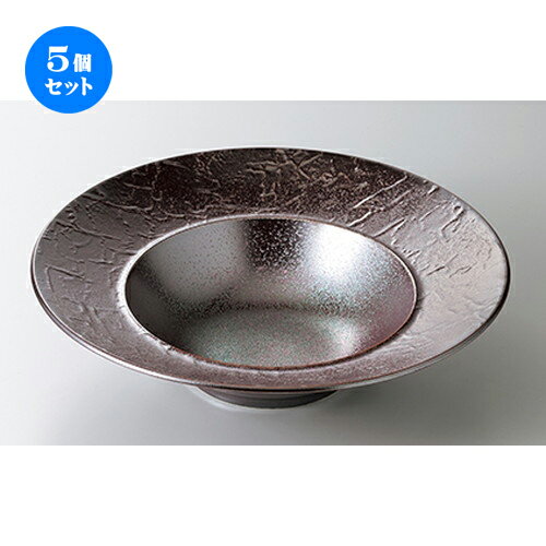 5個セット☆ モダンスタイル ☆ バロック紅彩26.5cmディープスープ [ 26.5 x 6.3cm ・ 内径15.3cm ］ | スープボウル スープ碗 汁椀 スープマグ 人気 おすすめ 食器 洋食器 カフェ おしゃれ かわいい ギフト プレゼント 引き出物 誕生日 贈り物 贈答品 食器セット