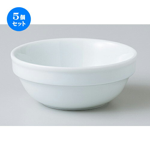 5個セット☆ スフレ ☆ 白磁重ね鉢 （大） [ 9.1 x 3.8cm ］ | スフレ ケーキ 洋菓子 製菓 お菓子 人気 おすすめ 食器 洋食器 業務用 飲食店 カフェ うつわ 器 おしゃれ かわいい ギフト プレゼント 引き出物 誕生日 贈り物 贈答品 自宅 食器セット