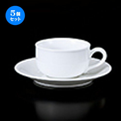 5個セット 碗皿 / S紅茶碗と受皿 [ 碗 8.8 x 5cm 200cc ] | コーヒー カップ ティー 紅茶 喫茶 碗皿 人気 おすすめ 食器 洋食器 業務用 飲食店 カフェ うつわ 器 おしゃれ かわいい ギフト プレゼント 引き出物 誕生日 贈答品 自宅 イベント パーティー 食器セット
