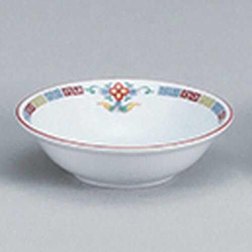 中華オープン 三色雷門 玉渕6 1/2吋オートミル [ 16.3 x 4.8cm ] | 丸皿 プレート メイン ケーキ デザート チャーハン ラーメン 人気 おすすめ 食器 中華 飯店 中華食器 業務用 飲食店 カフェ うつわ 器 おしゃれ かわいい ギフト プレゼント 引き出物 誕生日 贈り物 贈答品