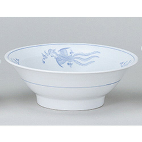 中華オープン 染付鳳凰 リム7.0高台丼 [ 21.3 x 7.8cm 1100cc ] | 丼 丼ぶり どんぶり ラーメン チャーハン 人気 おすすめ 食器 中華 飯店 中華食器 業務用 飲食店 カフェ うつわ 器 おしゃれ かわいい ギフト プレゼント 引き出物 誕生日 贈り物 贈答品