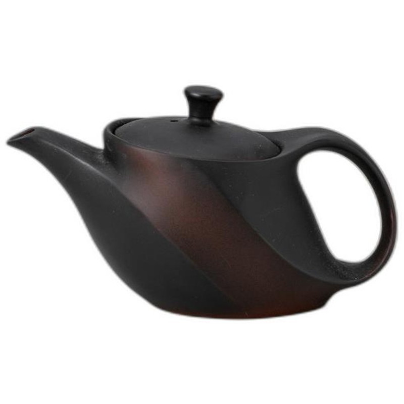 黒吹きポットカップ網 [ 17 x 17 x 10cm 360cc ]常滑焼 | 急須 | おすすめ 人気 食器 業務用 飲食店 カ..