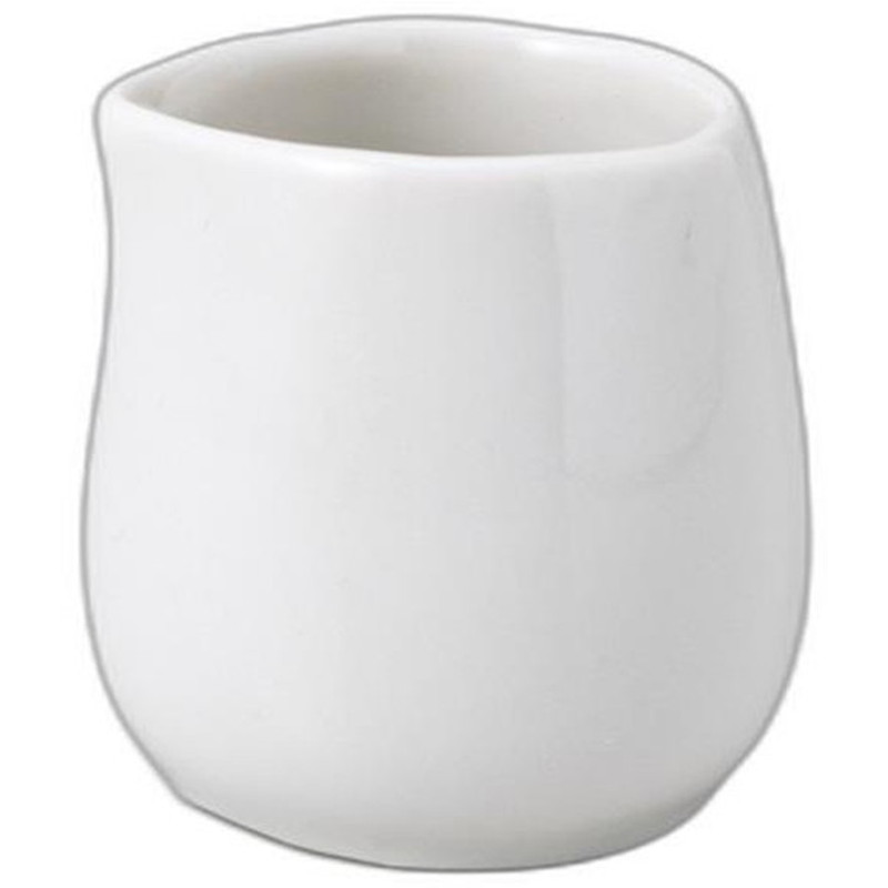 白クリーマー [ 4.2 x 4.2 x 4.4cm 35cc ] | ミルクピッチャー | おすすめ 人気 食器 業務用 飲食店 カ..