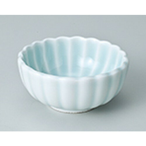 珍味特選 青白磁菊型珍味 ［ 6.5 x 3cm ］ | 珍味 小付け 小鉢 小皿 お漬物 薬味入れ おすすめ 人気 食器 業務用 飲食店 カフェ うつわ 器 おしゃれ かわいい お洒落 可愛い ギフト プレゼント 引き出物 内祝い 結婚祝い 誕生日 贈り物 贈答品