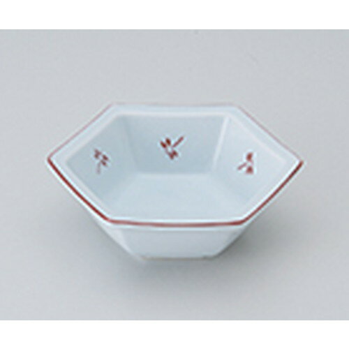 松花堂 トンボ六角鉢 ［ 11.2 x 10 x 3.5cm ］ | 弁当 小鉢 豆皿 幕ノ内 人気 おすすめ 食器 業務用 飲食店 カフェ うつわ 器 おしゃれ かわいい ギフト プレゼント 引き出物 誕生日 贈り物 贈答品