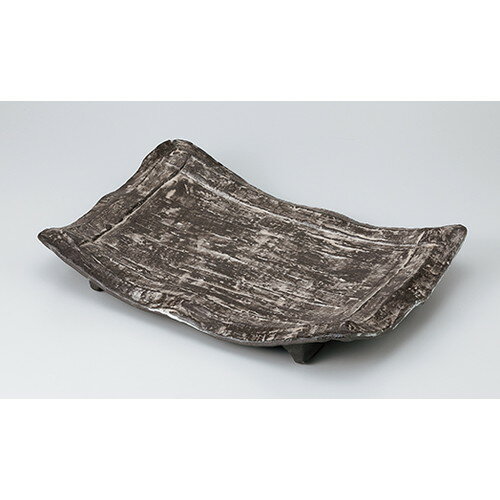 盛込皿 炭化土白化粧12.0盛込皿 ［ 37 x 26.2 x 5cm ］ | 盛り皿 盛皿 人気 おすすめ フルーツ皿 パーティー パスタ皿 食器 業務用 飲食店 カフェ うつわ 器 ギフト プレゼント 引き出物 誕生日 贈り物 贈答品 おしゃれ かわいい