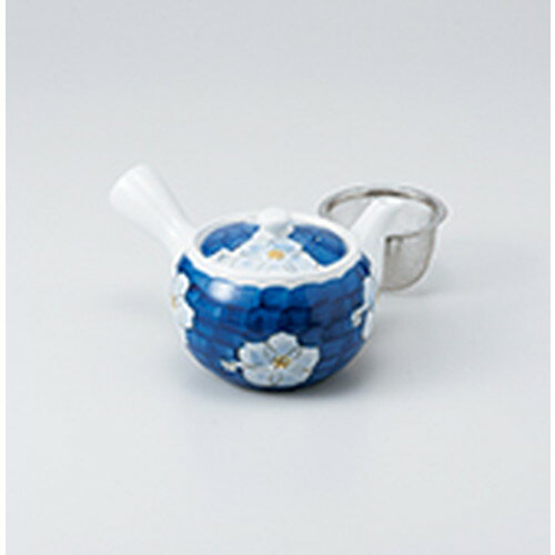 急須 ダミ間取花急須10.5 x 9cm ・ 350cc ] | ポット 急須 きゅうす 土瓶 お茶 一服 まったり 人気 おすすめ 食器 業務用 飲食店 カフェ うつわ 器 おしゃれ かわいい ギフト プレゼント 引き出物 誕生日 贈り物 贈答品