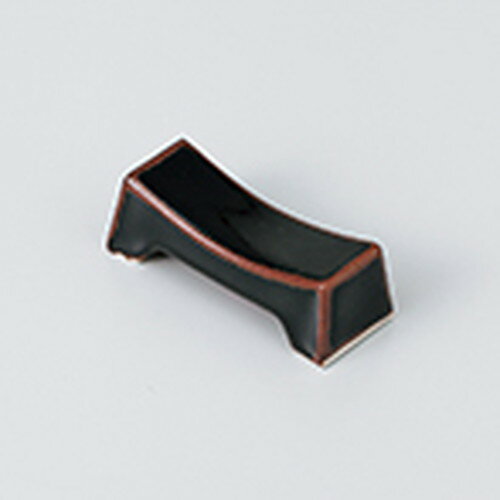 箸置 天目枕箸置 ［ 5.3 x 2cm ］ | 箸置き 箸置 はしおき 箸 カトラリー 食器 業務用 飲食店 カフェ うつわ 器 おしゃれ かわいい お洒落 ギフト プレゼント 引き出物 内祝い 結婚祝い 誕生日 贈り物 贈答品