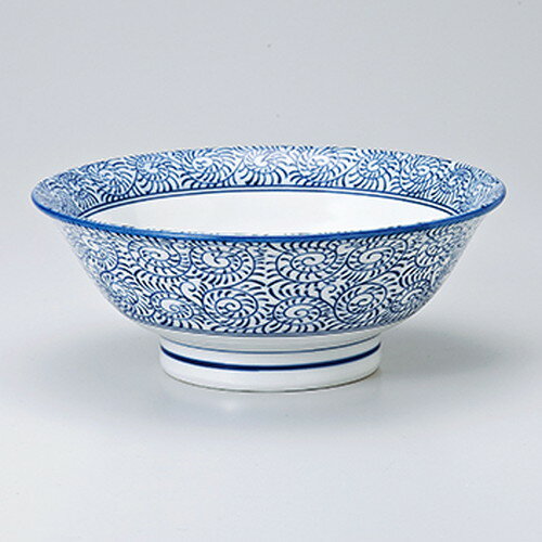 中華単品 たこ唐草 7.0反り高台丼 ［ 21.6 x 8.4cm 1200cc ] | チャーハン 餃子 高台皿 炒飯 ラーメン 人気 おすすめ 食器 中華 飯店 中華食器 業務用 飲食店 カフェ うつわ 器 おしゃれ かわいい ギフト プレゼント 引き出物 誕生日 贈り物 贈答品