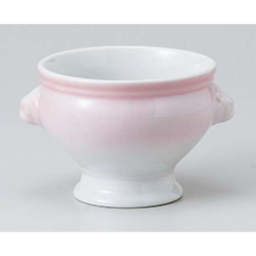 洋小物 ライオントリフ 中P ［ 13 x 10.8 x 8.3cm 340cc ］ | スープ碗 スープ スープマグ 汁椀 人気 おすすめ 食器 洋食器 業務用 飲食店 カフェ うつわ 器 おしゃれ かわいい ギフト プレゼント 引き出物 誕生日 贈り物 贈答品