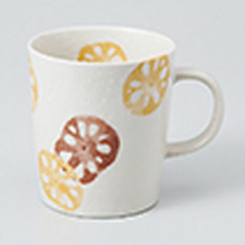 マグ レンコン 茶マグ ［ 8.3 x 9.3cm ・ 300cc ］