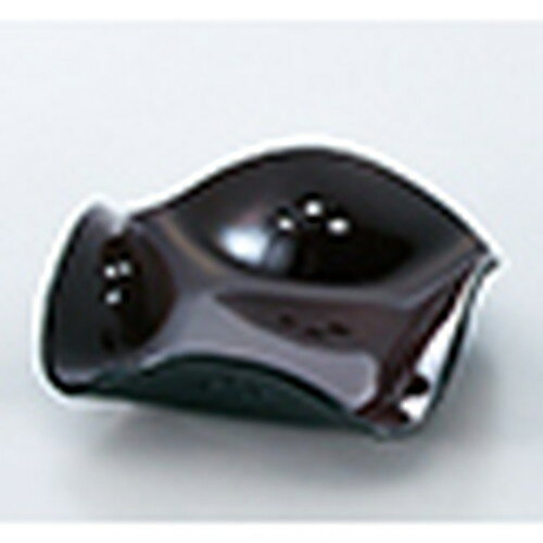 透かし皿 溜 ［ 108 x 108 x h 35mm ] |皿 盛り器 人気 おすすめ 食器 日本食 業務用 飲食店 カフェ うつわ 器 おしゃれ かわいい ギフト プレゼント 引き出物 誕生日 贈り物 贈答品