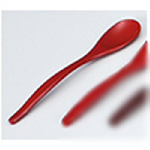 彩スプーン 朱 ［ 137 x 25mm ］ | カトラリ 卓上製品 スプーン フォーク 箸 人気 おすすめ 食器 業務用 飲食店 カフェ うつわ 器 おしゃれ かわいい ギフト プレゼント 引き出物 誕生日 贈り物 贈答品