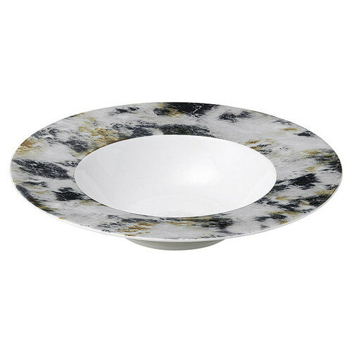 ☆ スープ皿 ☆ マーブル マルキーナ 24cm ディープスープボウル [ D 24.1 x H 4.5cm ] | スープボウル スープ碗 汁椀 スープマグ 人気 おすすめ 食器 洋食器 業務用 飲食店 カフェ うつわ 器 おしゃれ かわいい ギフト プレゼント 引き出物 誕生日 贈り物 贈答品 自宅