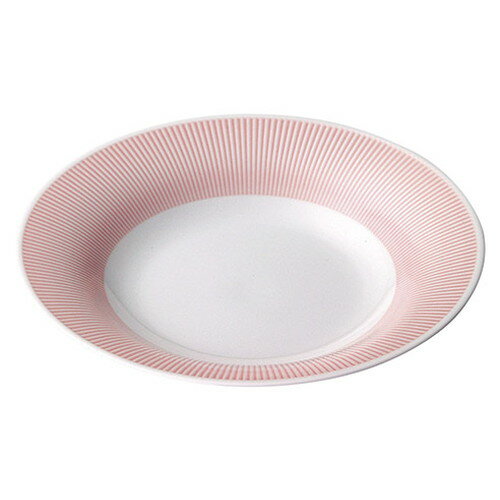 ☆ スープ皿 ☆ ロゼ ピンク 27cm リムスープボウル [ D 27 x H 4.8cm ] | スープボウル スープ碗 汁椀 スープマグ 人気 おすすめ 食器 洋食器 業務用 飲食店 カフェ うつわ 器 おしゃれ かわいい ギフト プレゼント 引き出物 誕生日 贈り物 贈答品 自宅