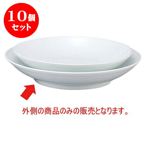 10個セット スーパーチャイナ 14インチフカヒレ皿 [D36.1 X H6.7cm] | 大皿 プレート パーティ 人気 おすすめ 食器 洋食器 業務用 飲食店 カフェ うつわ 器 おしゃれ かわいい ギフト プレゼント 引き出物 誕生日 贈り物 贈答品 自宅用 大きい