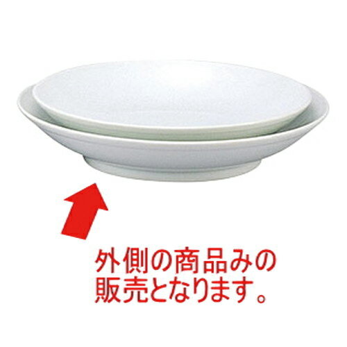 10個セット 白中華 尺.2フカヒレ皿 [D36.7 X H6.8cm] | 大皿 プレート パーティ 人気 おすすめ 食器 洋食器 業務用 飲食店 カフェ うつわ 器 おしゃれ かわいい ギフト プレゼント 引き出物 誕生日 贈り物 贈答品 自宅用 大きい