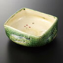 ☆ 特選向付 ☆ 織部 四角鉢 [ 17 x 17 x 6cm 430g ] | 和食器 鉢 小鉢 ボウル 浅鉢 料亭 ホテル 食器 業務用 飲食店 カフェ うつわ 器 おしゃれ かわいい ギフト プレゼント 内祝い 誕生日 贈り物 贈答品 おすすめ