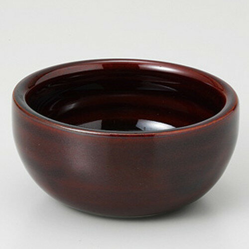 ☆ 珍味 ☆ アメ釉 厚口小付 [ 8.1 x 4cm 110g ] | 珍味 小付け 小鉢 小皿 お漬物 薬味入れ おすすめ 人..