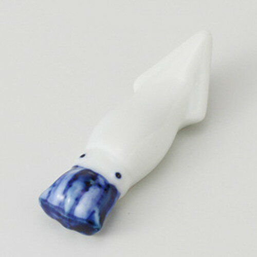 ☆ 箸置き ☆ いか はし置 [ 7.9 x 2.4cm ] | 箸置き 箸置 はしおき 箸 カトラリー 食器 業務用 飲食店 カフェ うつわ 器 おしゃれ かわいい お洒落 ギフト プレゼント 引き出物 内祝い 結婚祝い 誕生日 贈り物 贈答品