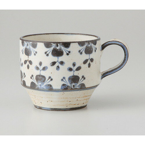 ☆ カフェスタイル ☆ ローズマリー カフェマグ（ブルー） [ 12 x 8.7 x 7.6cm ] | マグ マグカップ コーヒー 紅茶 ティー 人気 おすすめ 食器 洋食器 業務用 飲食店 カフェ うつわ 器 おしゃれ かわいい ギフト プレゼント 引き出物 誕生日 贈り物 贈答品