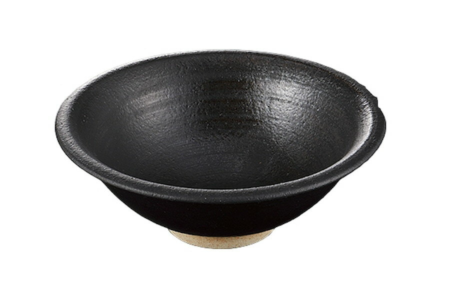 黒柿釉 帽子型小鉢[15.2x5.4cm] |和食器　小鉢　おしゃれ　おすすめ　黒　ブラック