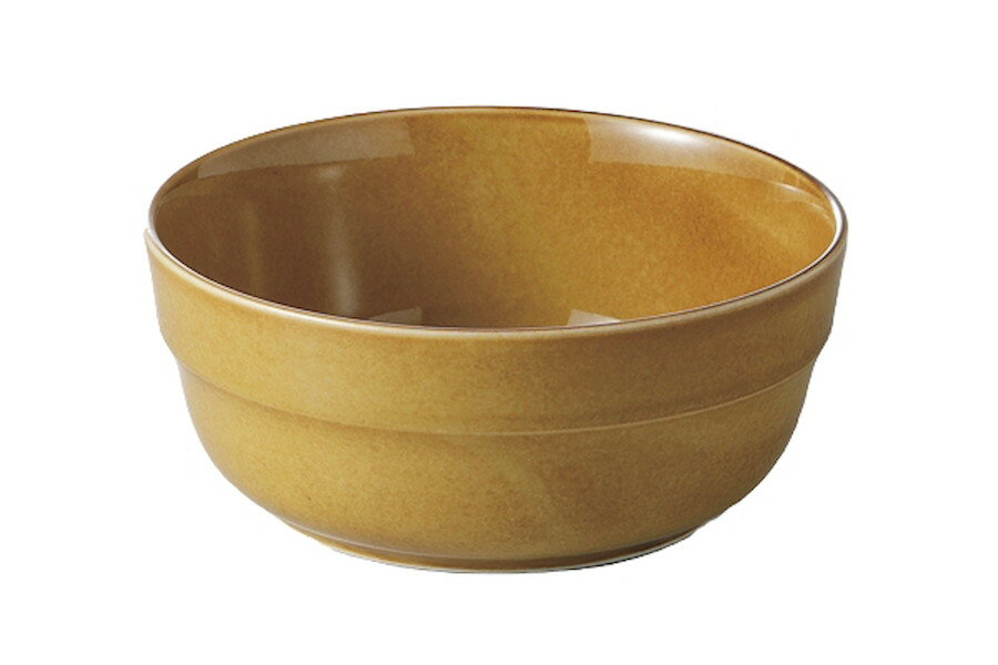 キャラメル 13cmボウル（re食器）[12.7x5.4cm] |和食器　ボウル　鉢　茶色　ブラウン　SDGs　エコ