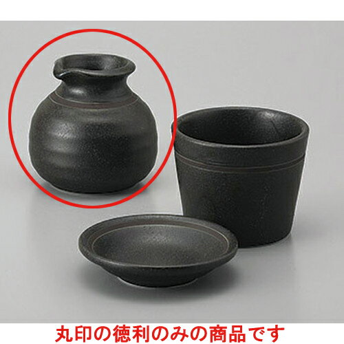 そば用品 黒伊賀風そば徳利 [7.5 x 7.5cm 170cc] | そば 蕎麦 おすすめ 人気 食器 業務用 飲食店 カフェ うつわ 器 おしゃれ かわいい お洒落 可愛い ギフト プレゼント 引き出物 内祝い 結婚祝い 誕生日 贈り物 贈答品 自宅 イベント 料理